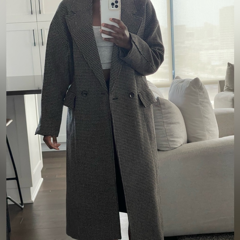 Zara wool long coat - Picture 2 of 4